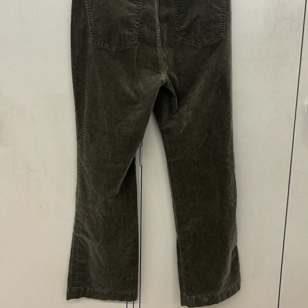 Talbots Grewn Corduroy Curvy Flare Pants Women's Sz 10 Petite Flawless 5 Pocket - Picture 4 of 10